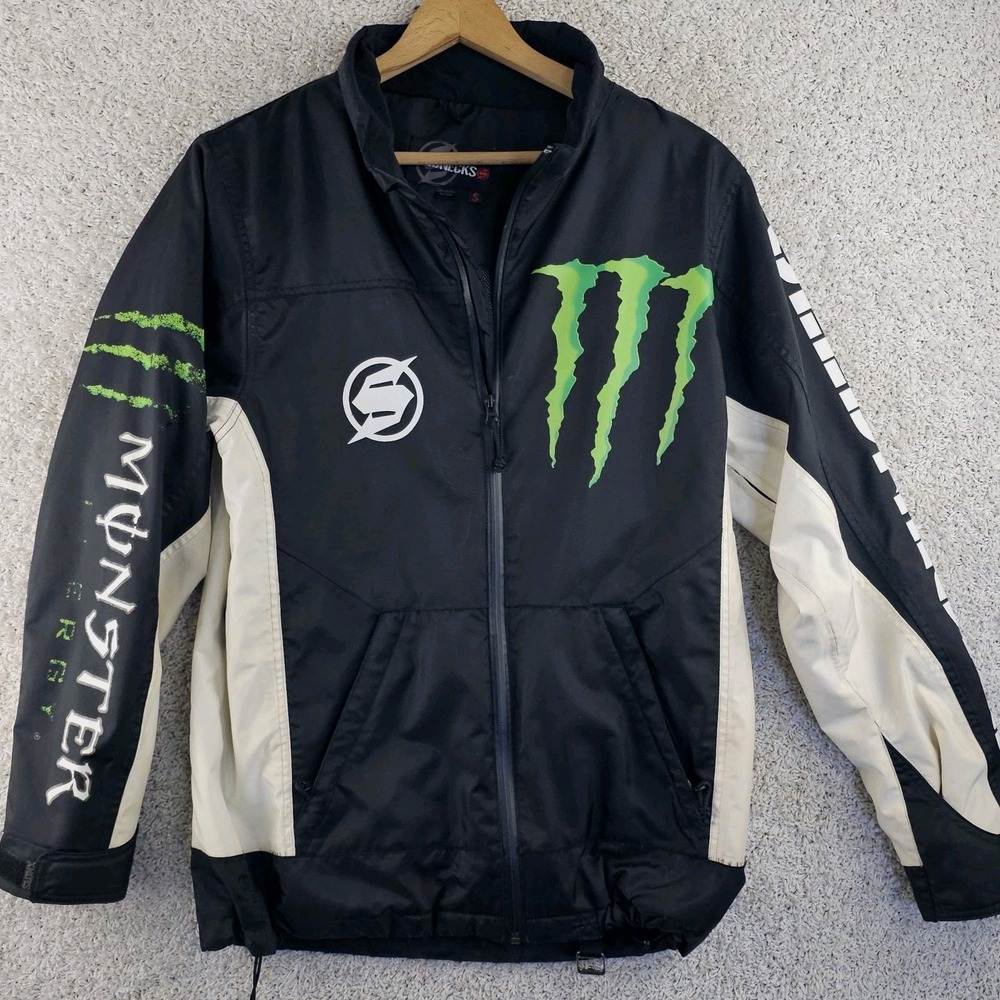 Slednecks Monster Energy Snowmobile Jacket Sz Small